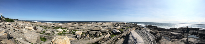 View of Pemaquid Point... Yeah. It's Purty.