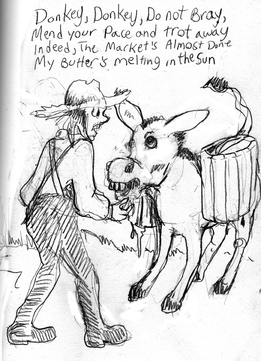 Sketch Challenge Day 50 - Donkey, Don't Bray