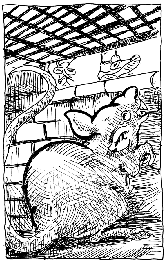 Inktober Day 02 Rodents of Unusual Size