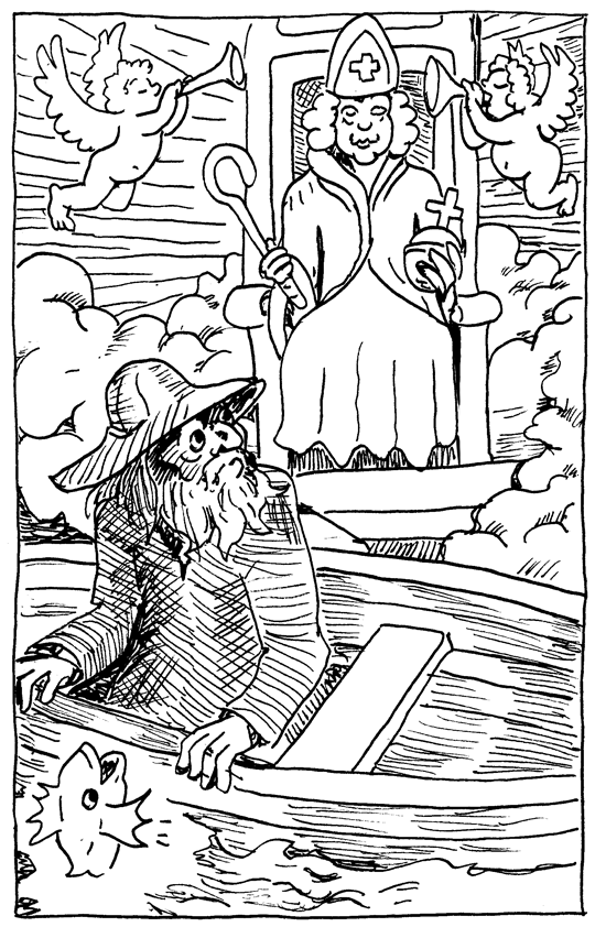 For Day Sixteen of My April Fairy Tale Sketch Challenge I Drew The Fisherman and His Wife.