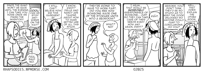 What’s in The Storage Rooms?