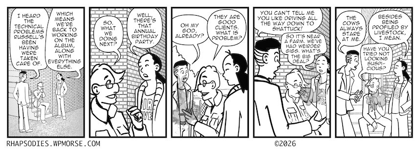 The Cows Are Judging Me